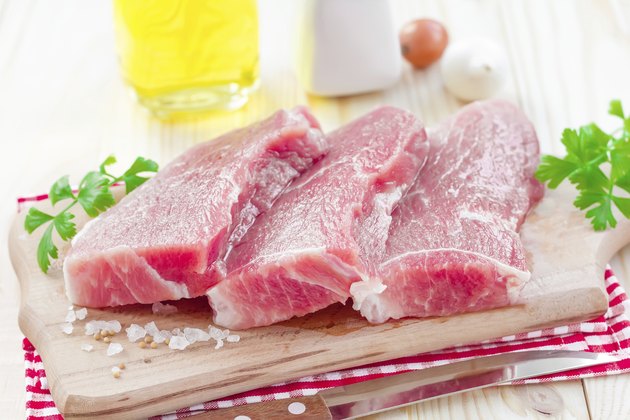 Raw meat