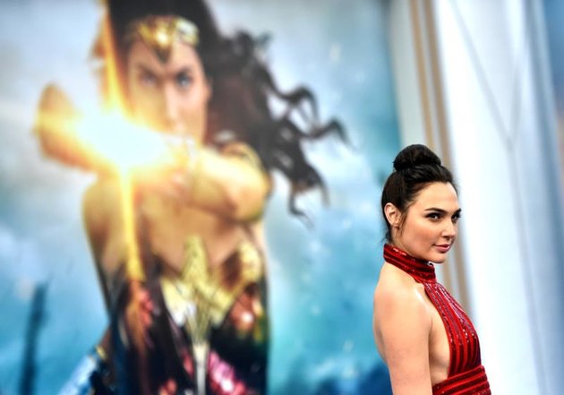 HOLLYWOOD, CA - MAY 25: Actress Gal Gadot arrives at the Premiere of Warner Bros. Pictures’ “Wonder Woman” at the Pantages Theatre on May 25, 2017, in Hollywood, California. (Photo by Frazer Harrison/Getty Images)