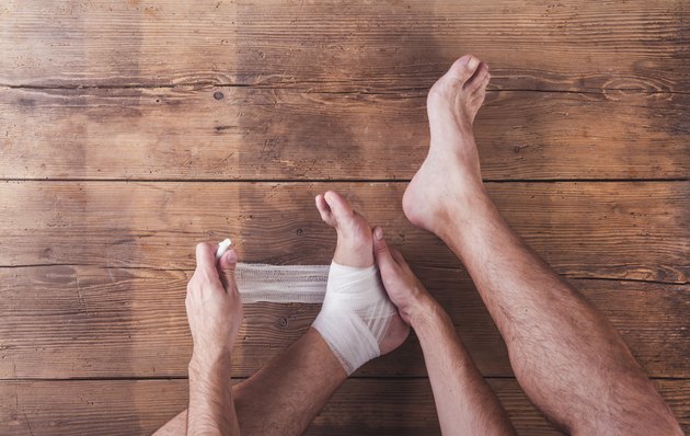 Injured runner