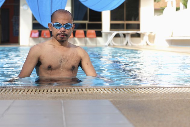 Men's swimming.