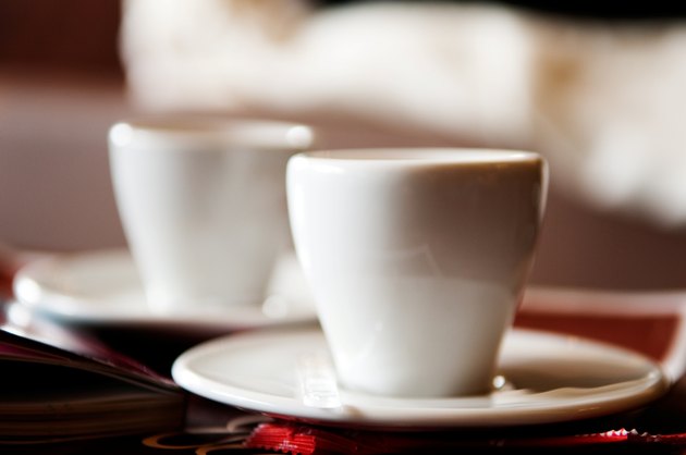 Coffee Cups, Cafe, Porto, Portugal