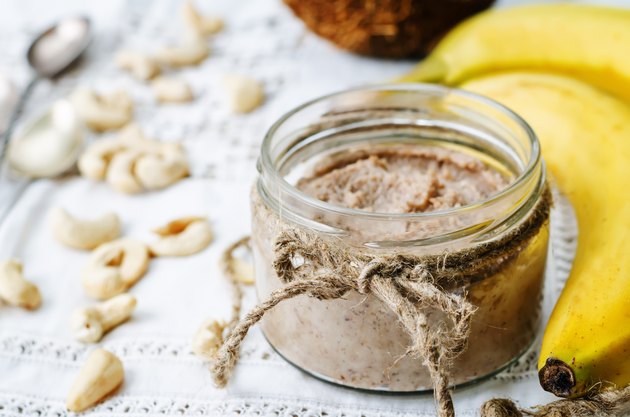 toasted cashew banana coconut butter