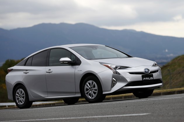 Toyota Motor Corp Test-drives New Prius