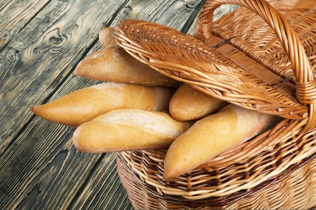 Bread, Baguette, Market