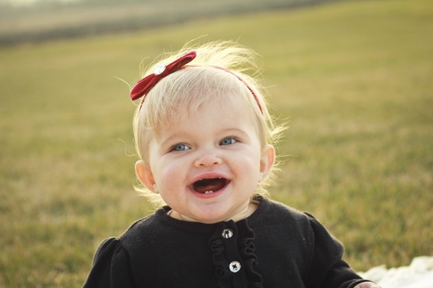 Happy little girl