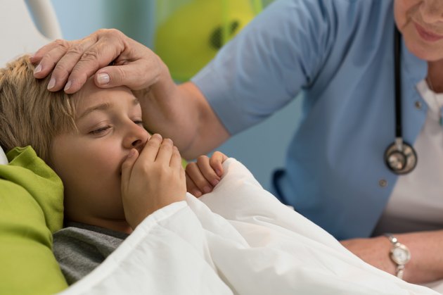 Coughing toddler