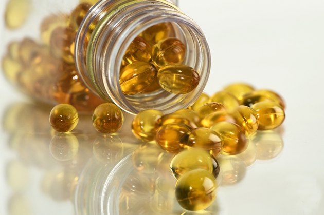 Cod liver oil capsules