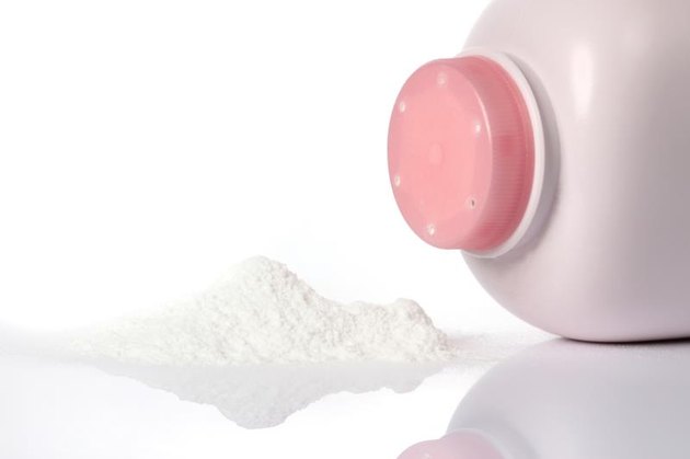 Baby talcum powder container