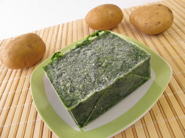 Frozen spinach