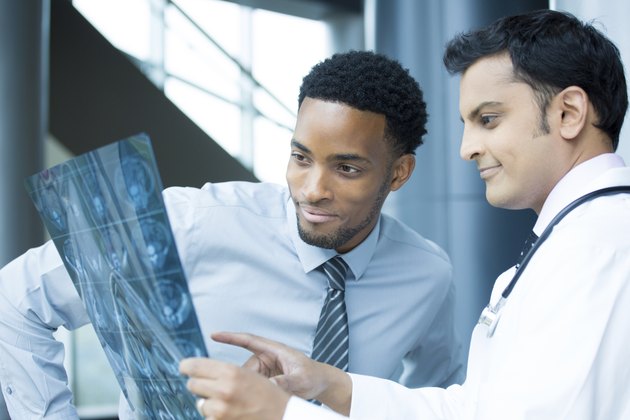 radiologists at work