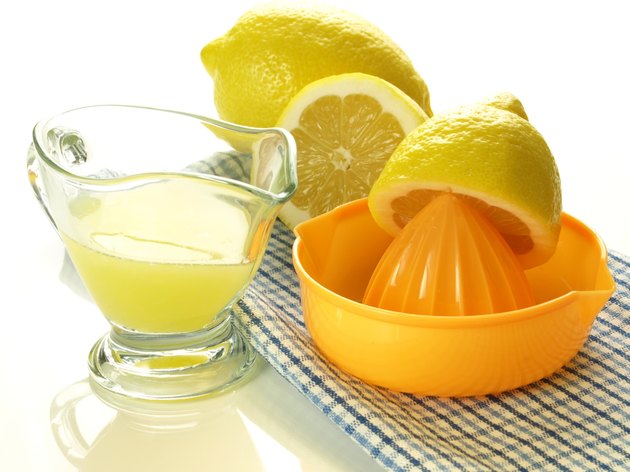 Lemons for juice, isolated
