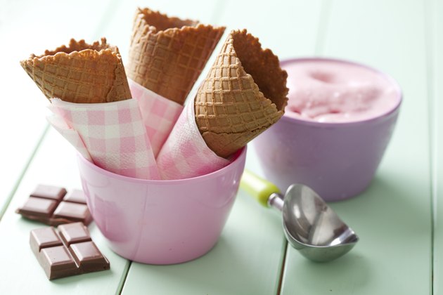 ice cream cornet
