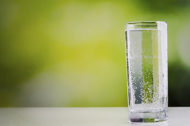 glass with water