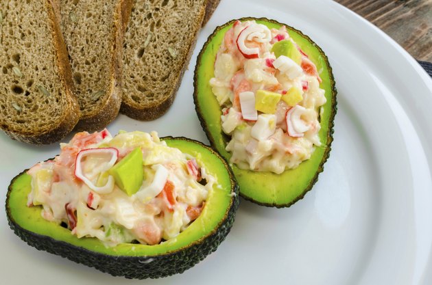 Stuffed with avocado