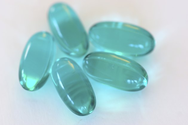Multiple Blue Gel Capsules