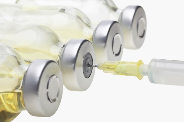 Vials and Syringe
