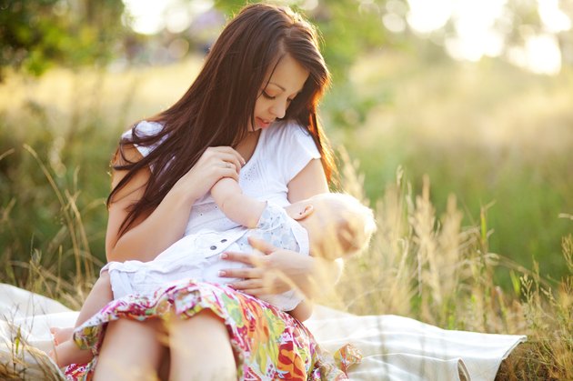 mother with baby