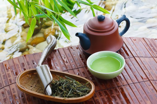 "Tea set,close-up"