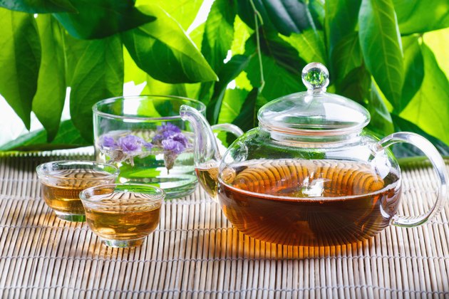 "Tea set,close-up"