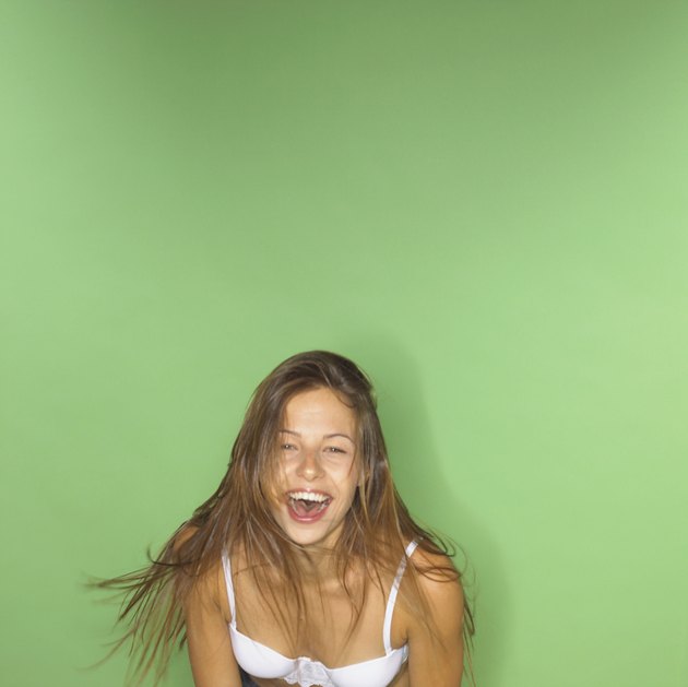 Ecstatic woman