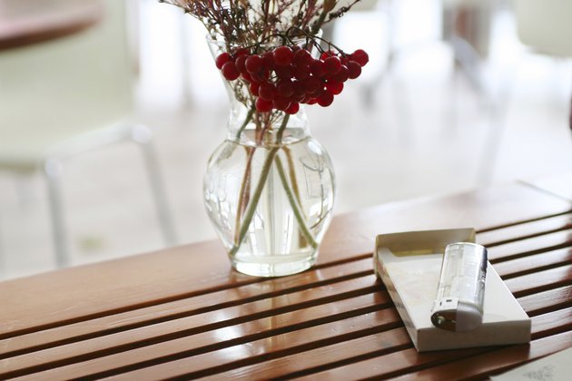 Pack of cigarettes on the restaurant table