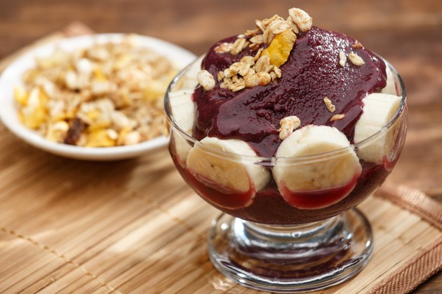 Acai in the bowl