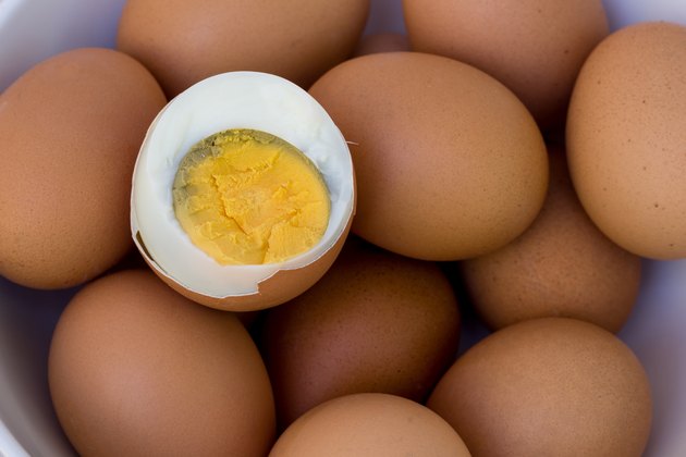boiled eggs