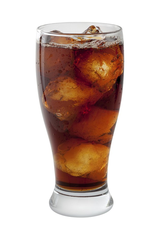 Soda Cola Isolated with clipping path