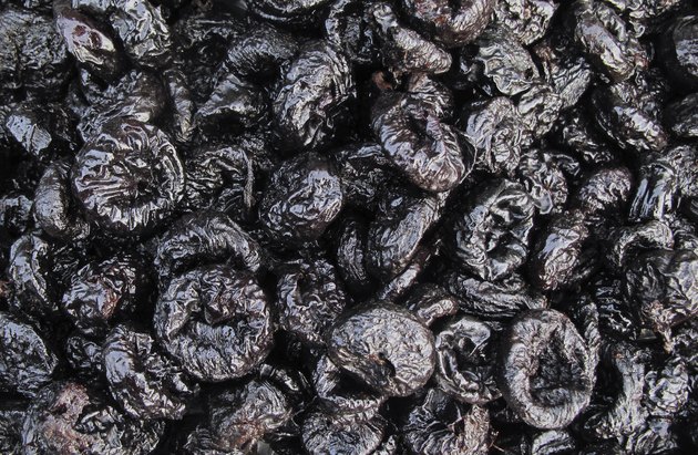 Dried plums prunes