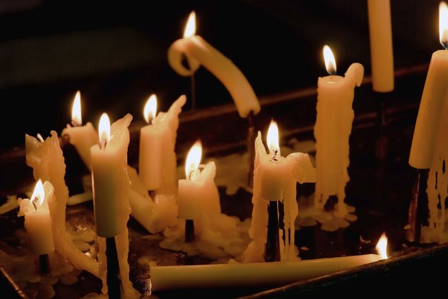 Candles in church 2