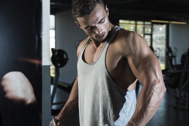 Shoulders Cable Lateral Raise Exercise