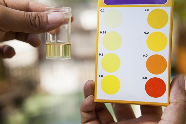 chlorine testing tube compared