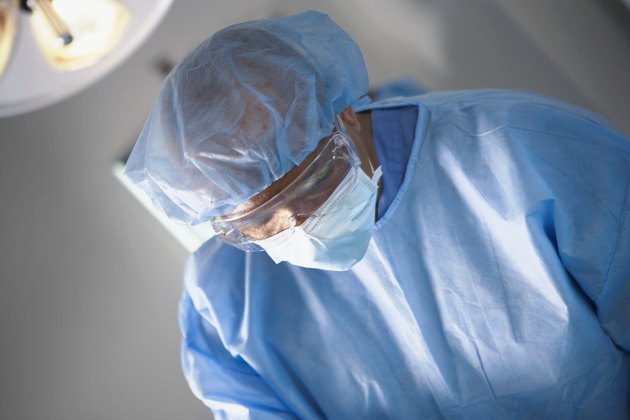 Doctor in operating room