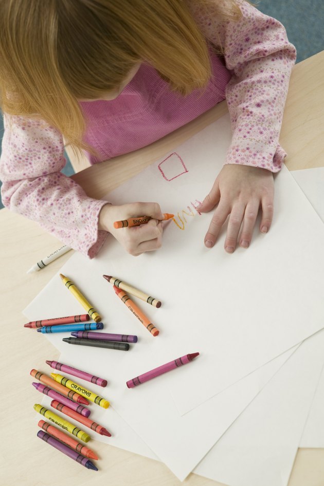 Girl drawing