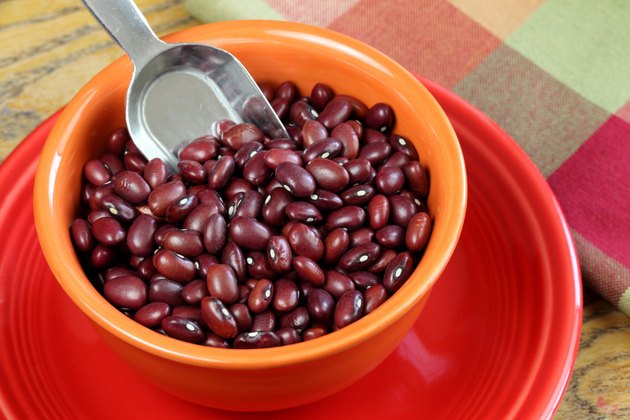 Dried Kidney Beans in Bowl