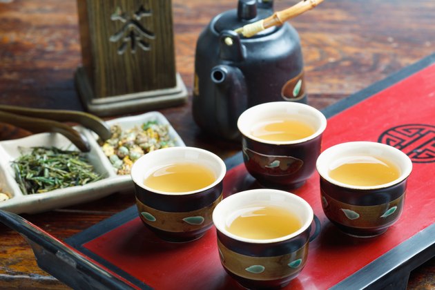 "Tea set,close-up"