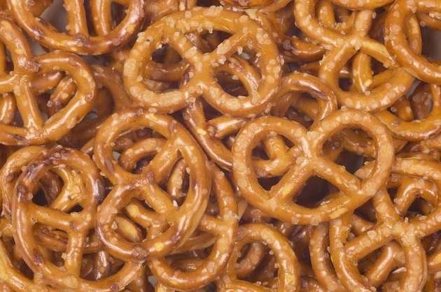 Salty pretzels