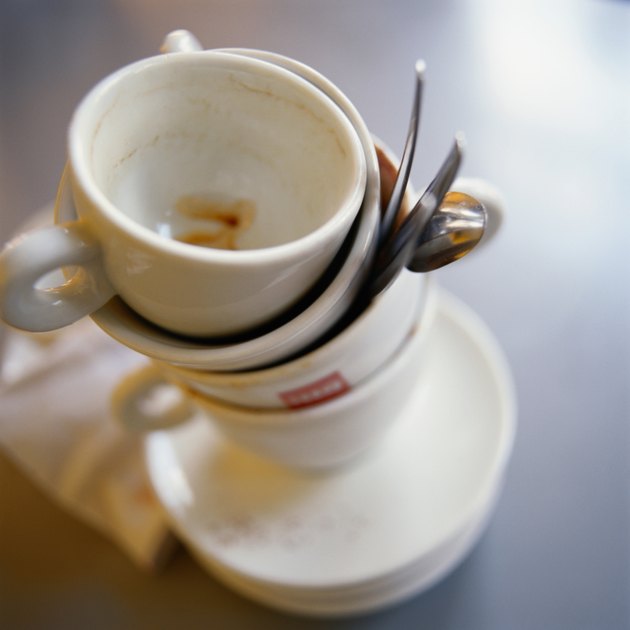 Dirty Coffee Cups