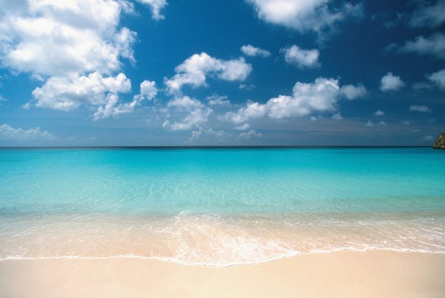 Knip Beach on Curacao, Caribbean