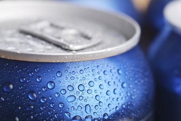 wet aluminium can