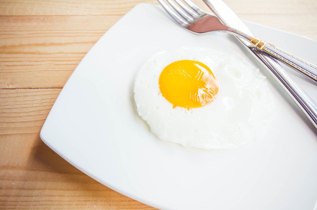 Fried Eggs on a plate