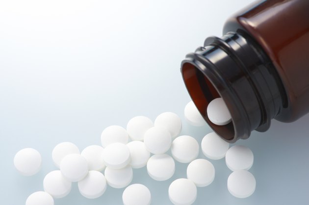 Spilled tablets.