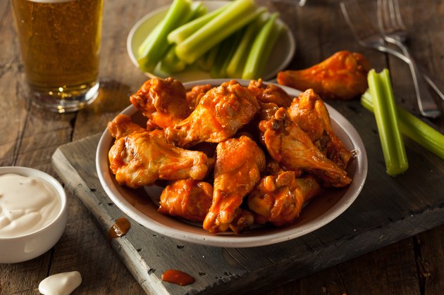 Spicy Homemade Buffalo Wings
