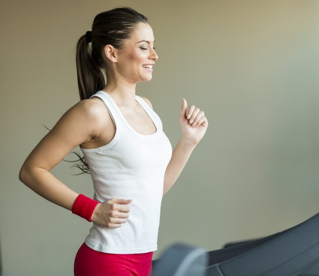 Woman in the gym