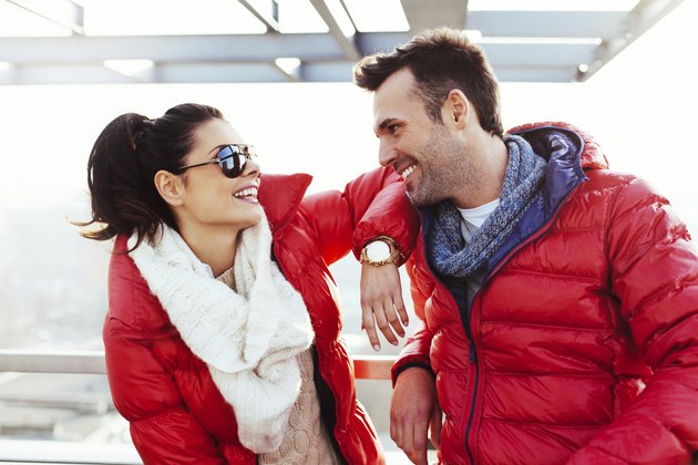 Happy couple enjoying time together