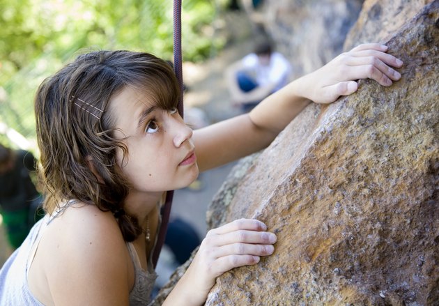 Young Rock Climber