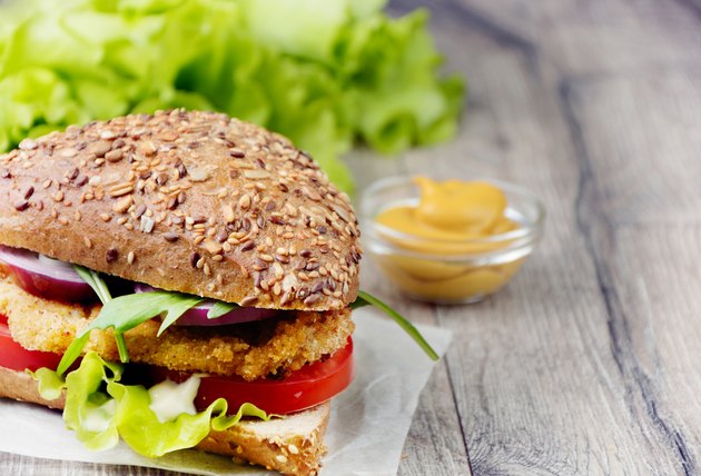 Homemade tasty sandwich