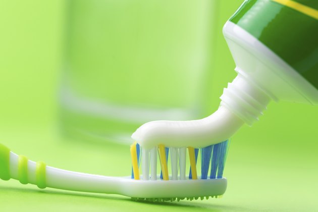 Toothbrush and toothpaste