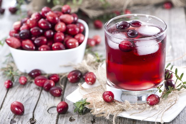 Chilled Cranberry Juice