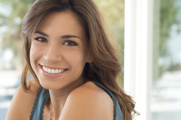 Closeup Of Happy Woman